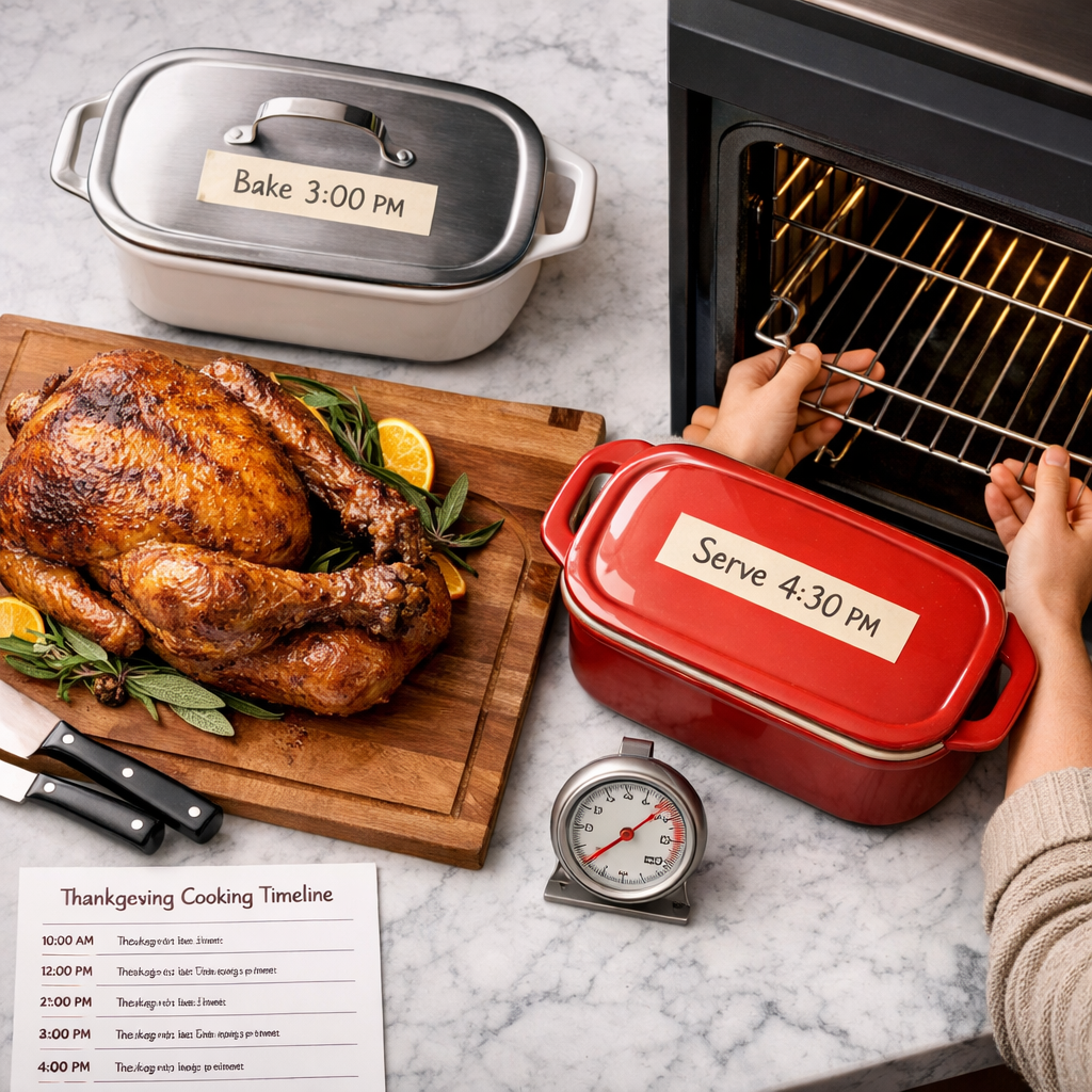 Avoid Last-Minute Chaos: Smart Thanksgiving Prep for Oven Space