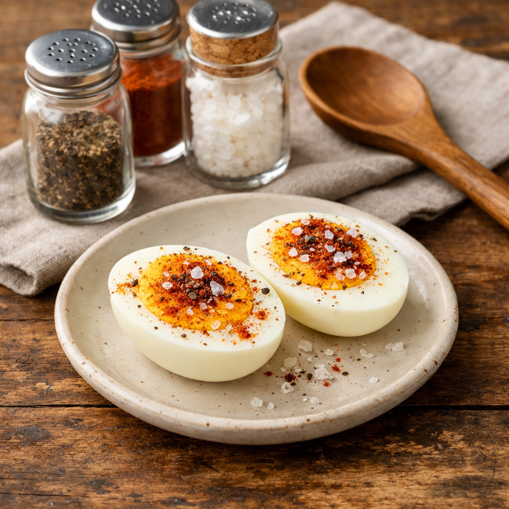 How To Season Hard-Boiled Eggs Fast, With Pantry Spices