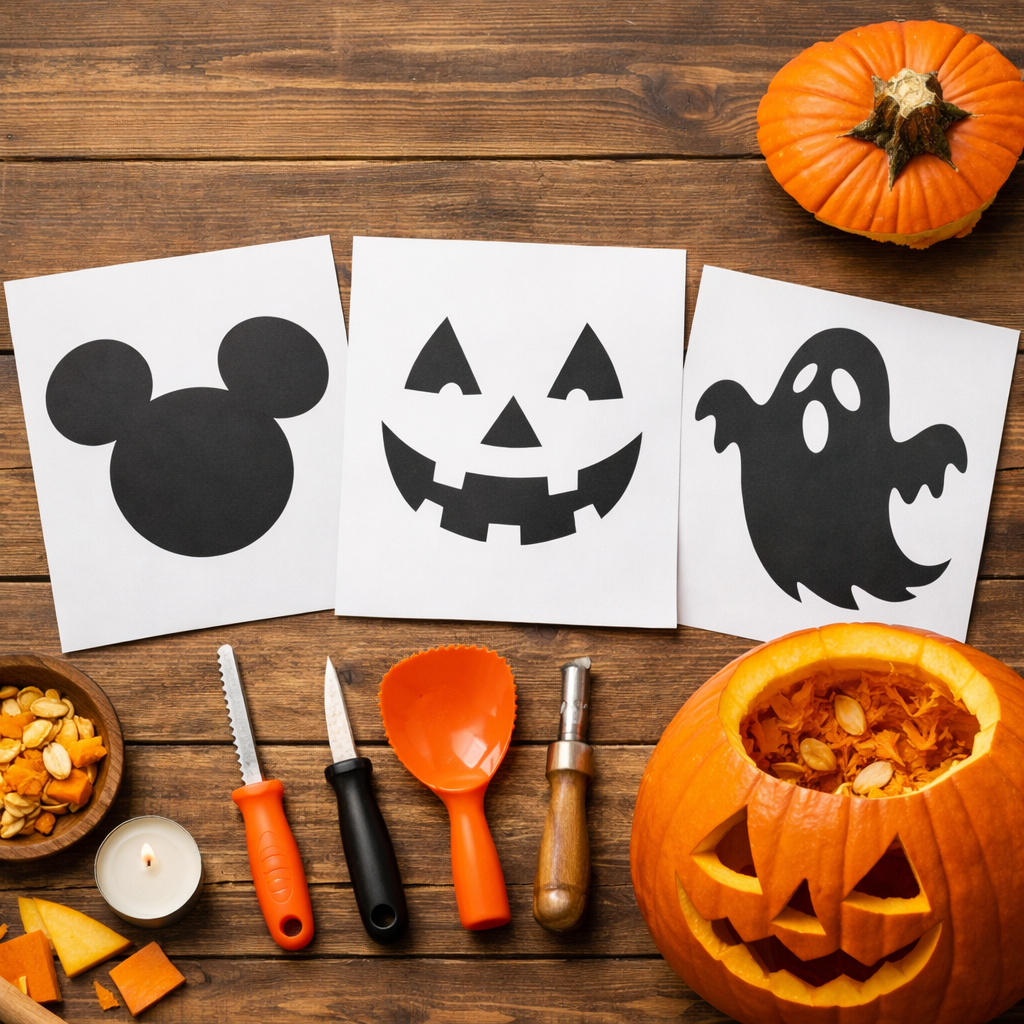 Often-Overlooked Places to Find Disney, Scary, Classic Pumpkin Stencils