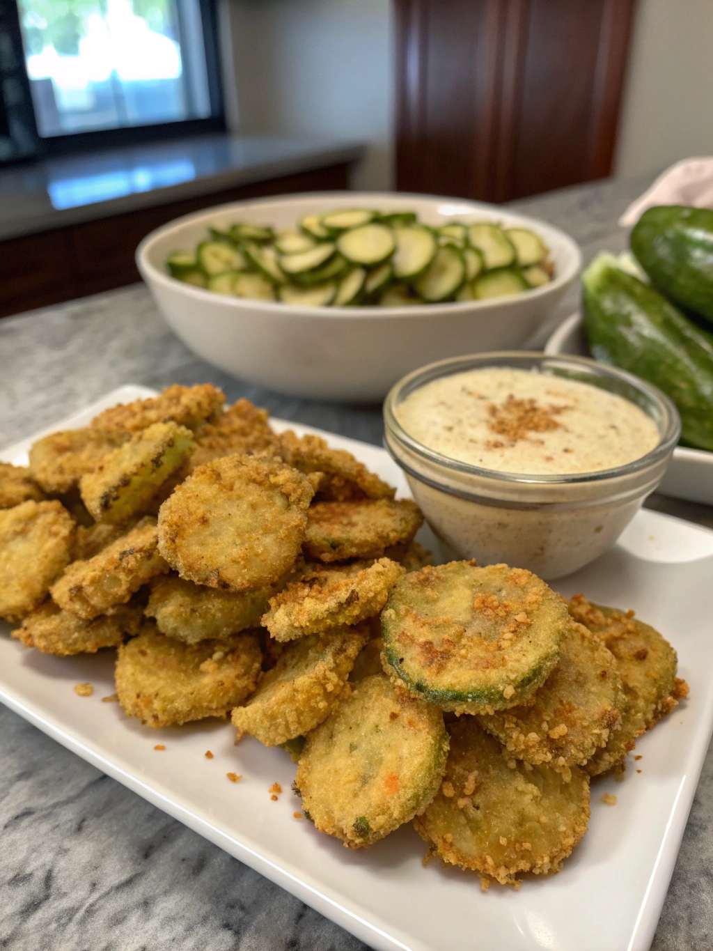 Crispy Fried Pickle Ingredients