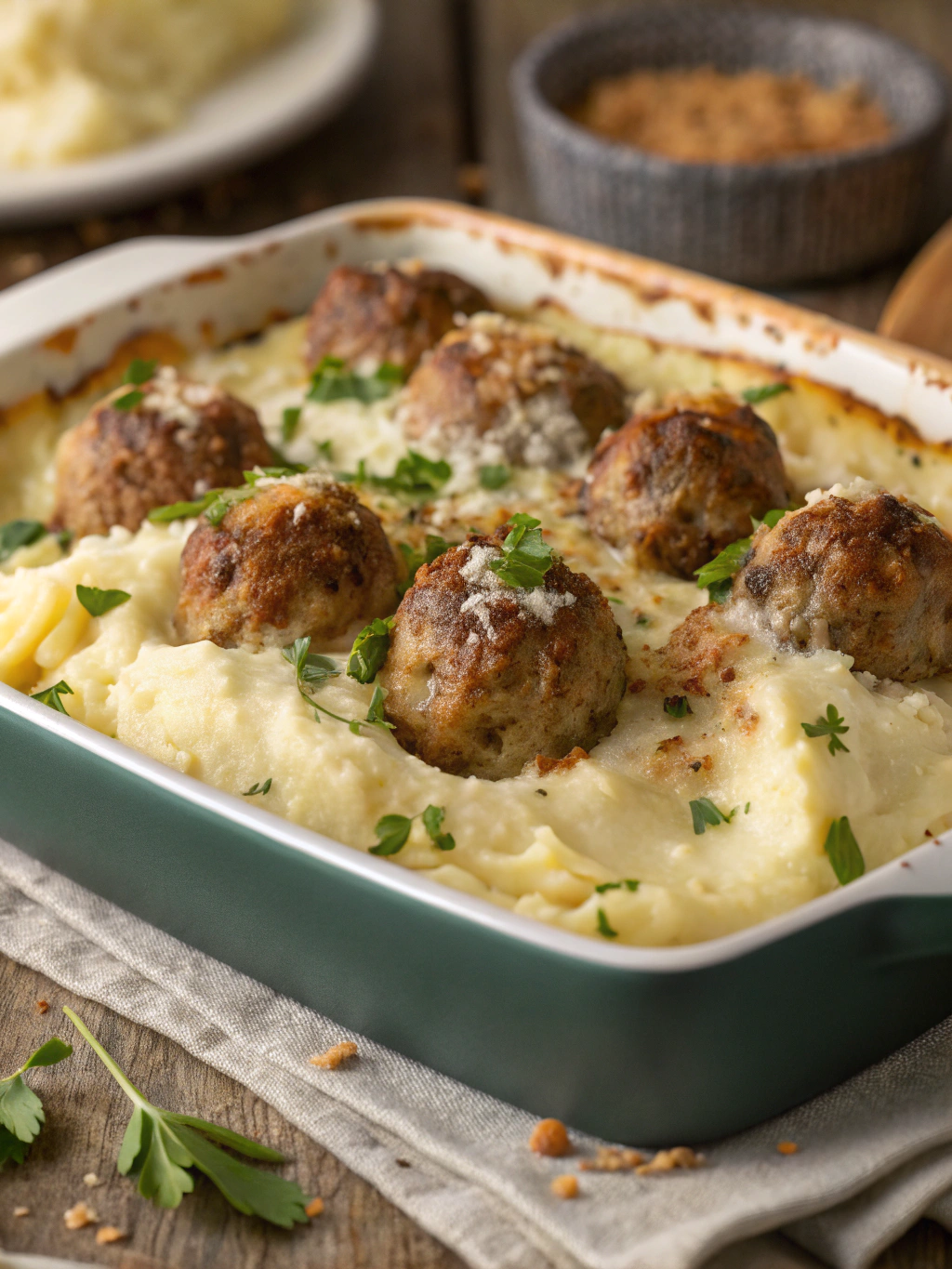 Meatball mashed potato bake: The best comfort food recipe